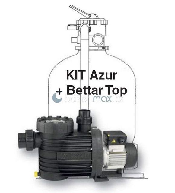 Azur Kit 380, 6m3/h s čerpadlem Bettar Top 6