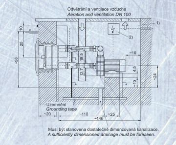 Protiproud BADU-JET Super Sport II 75 m3/h, 400 V, 3 kW