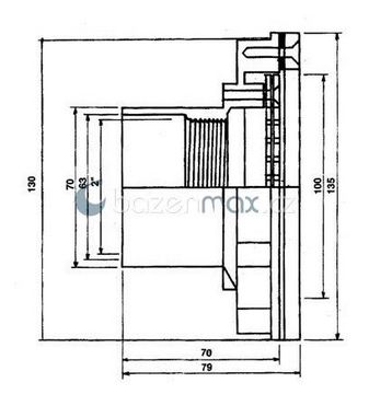 Sání 10 m3/h Cofies-folie