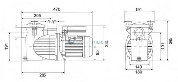 Čerpadlo Preva 25 4m3/h