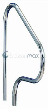 Žebříkové madlo s pouzdrem, AISI 316, 73011