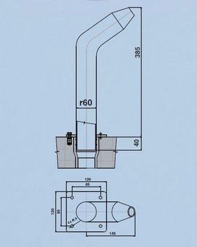 Chrlič píšťala nízká