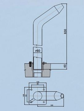 Chrlič píšťala vysoká
