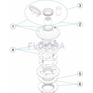 Tryska vratná VA (pro fóliové baz.)