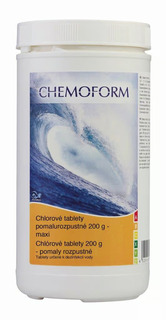 Chlórové tablety pomalurozpustné 200 g - maxi - 1 kg