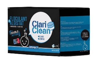 ClariClean – Algistat + Floculant - 10 x 40g tablety