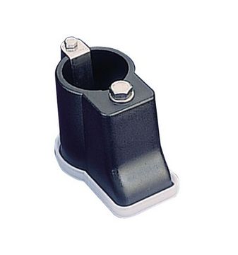 Žebříkové madlo s pouzdrem, AISI 316, 73013