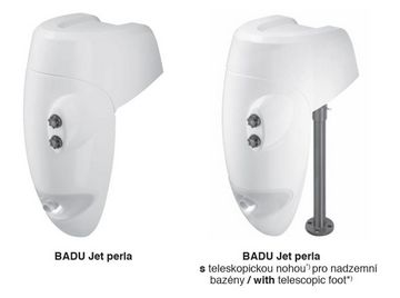 Závěsný protiproud Badu Jet - Perla bílé LED spot, 40 m3/h, 230 V, 1,6 kW