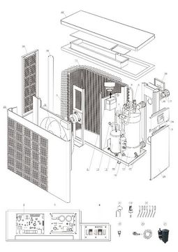 Tepelné čerpadlo Rapid Inverter RIC45 (IPHCR45) 17,5kW s chlazením