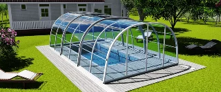 Podchozí obloukové zastřešení WAVE